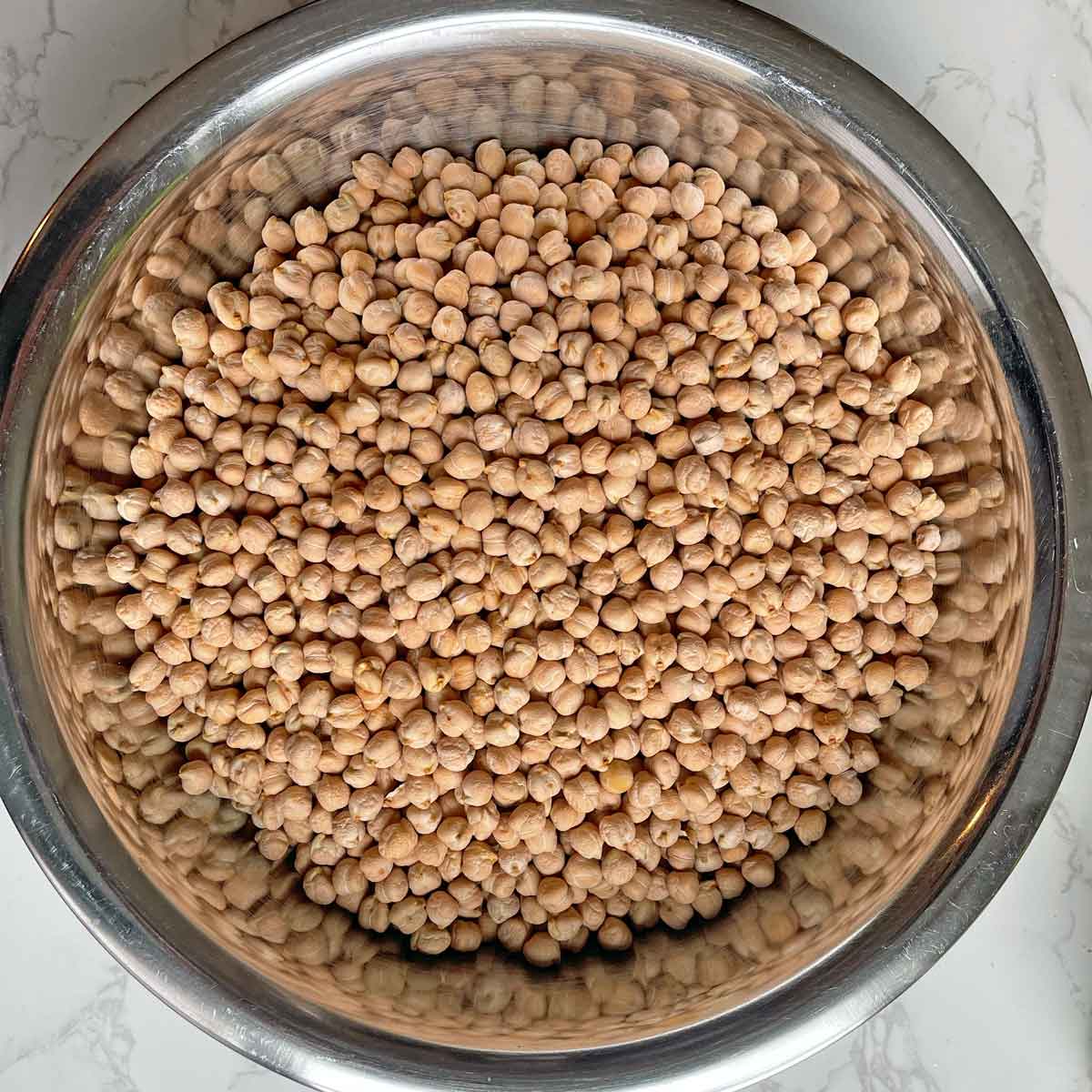 dried chickpeas.