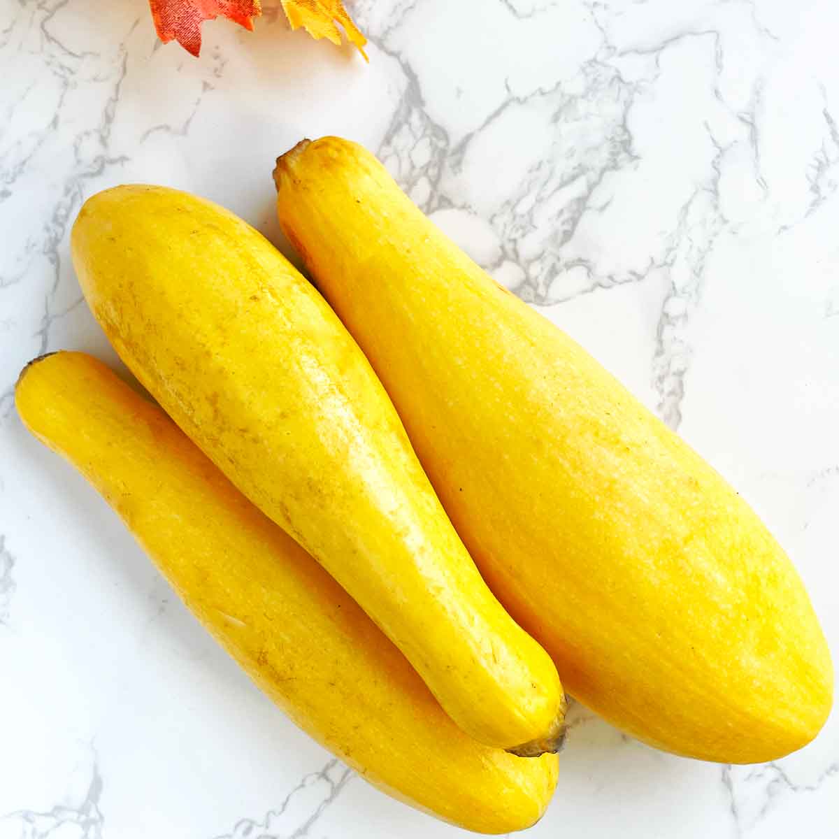 fresh squash.