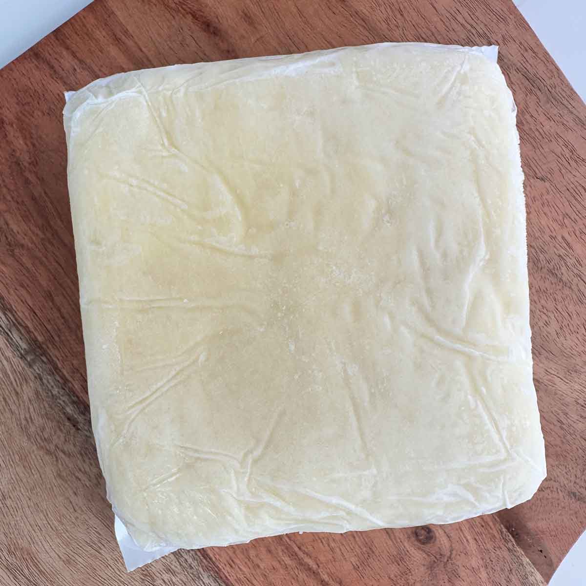 frozen mozzarella cheese.